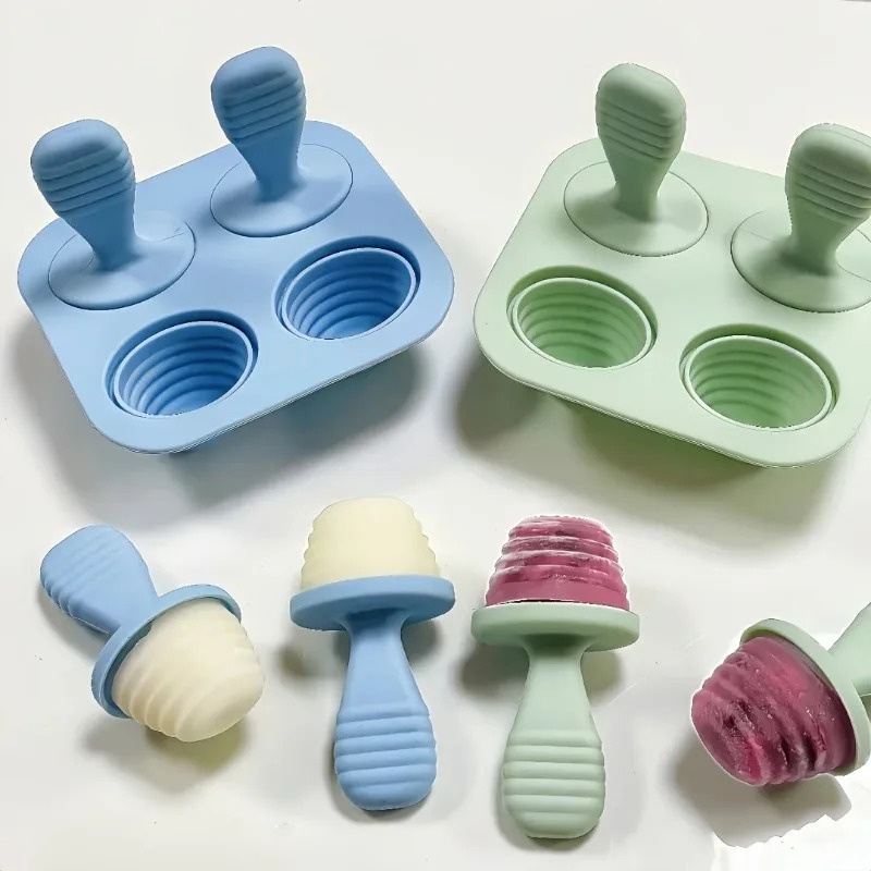 Baby Products Cream - BPA-Free Silicone Popsicle Molds, 6PCS Ice