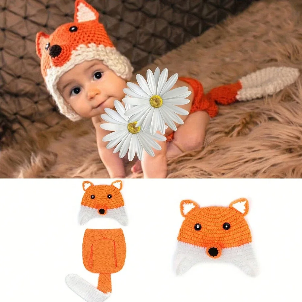 Baby Products Expo - Animal Style Newborn Baby Crochet Knitted