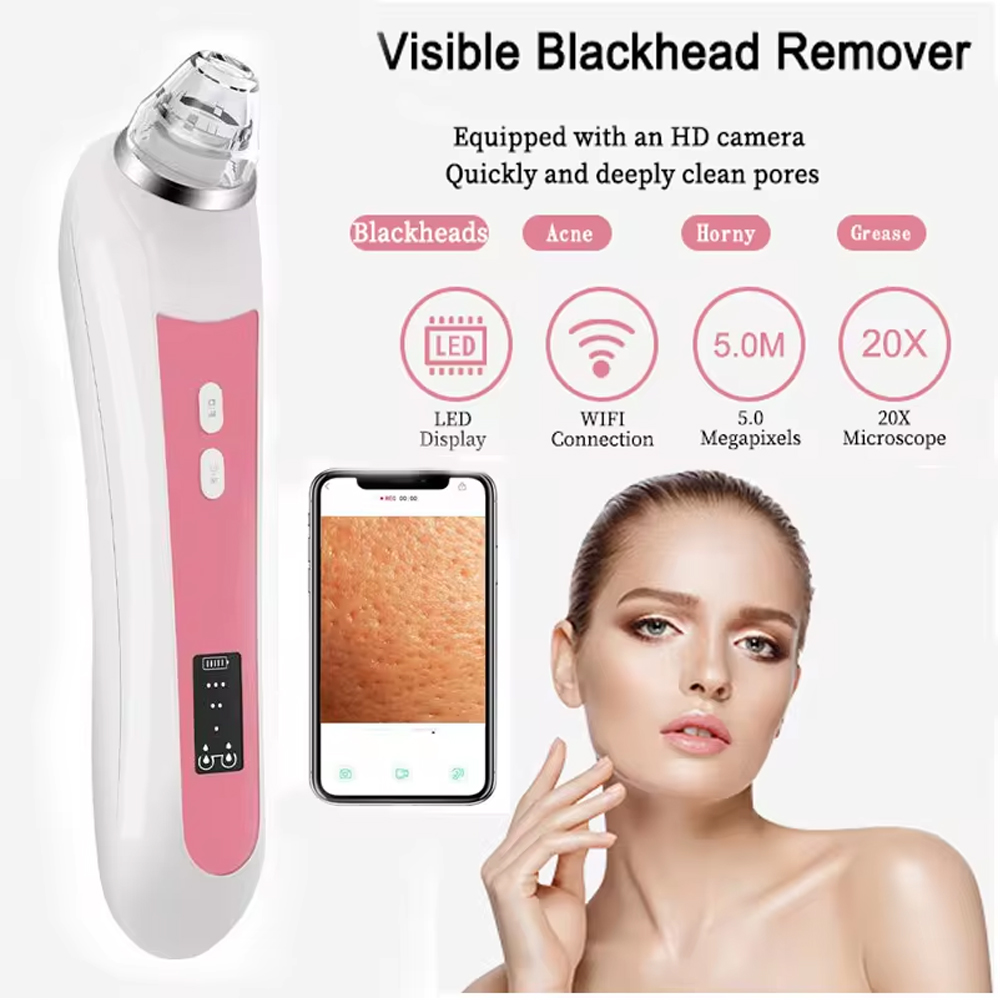 6 Heads Pore Cleaner Blackhead - Nasal Aspirator ulasan dan harga