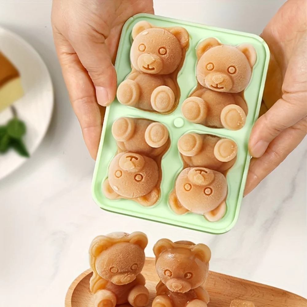 Bear Ice Pop Molds Cartoon Mol - Baby Products Cream ulasan dan harga