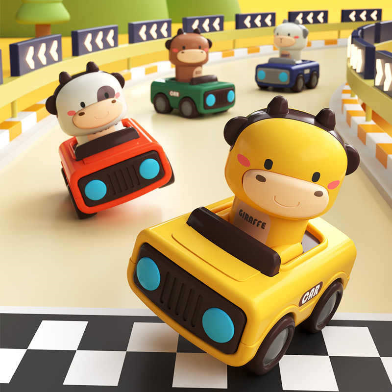 Animal Push and Go Car Toy, Du - Baby Products 1 Year ulasan dan harga