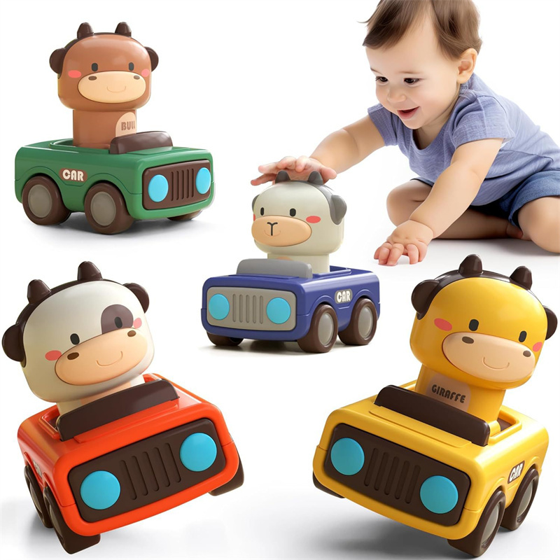 Animal Push and Go Car Toy, Du - Baby Products 1 Year ulasan dan harga
