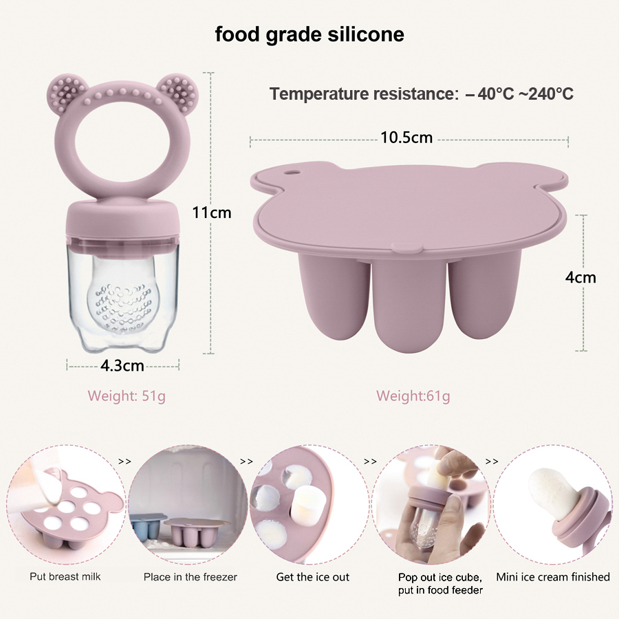 Baby Ice Cream Pops Silicone M - Baby Products Cream ulasan dan harga