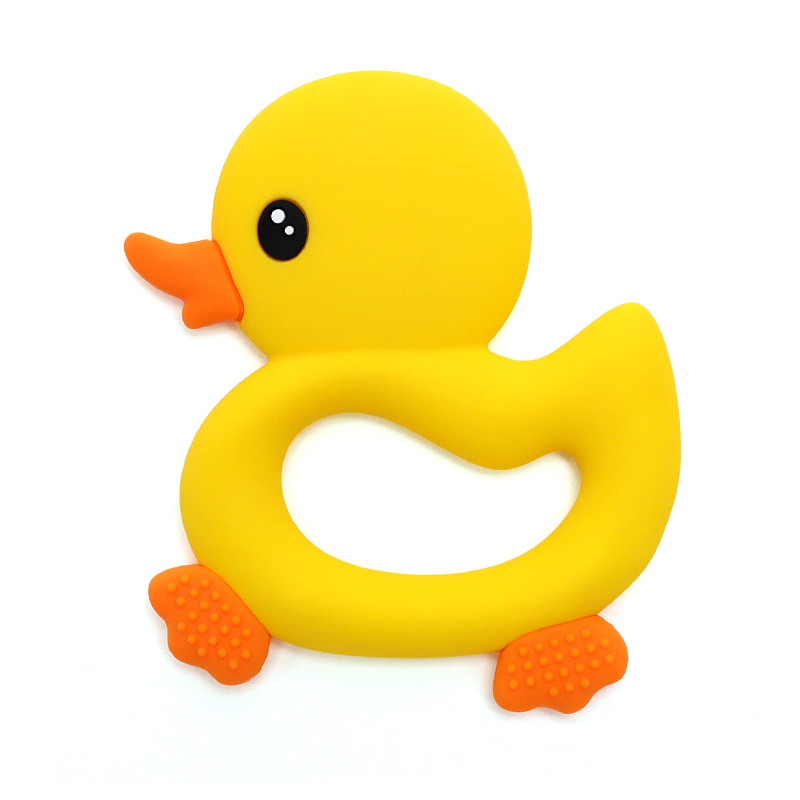 2026 Baby Duck Shape Teether c - Baby Products Expo ulasan dan harga