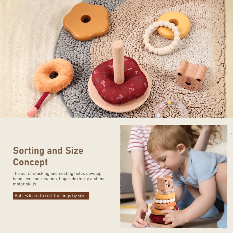 0-12 Months Cotton Rattle Toys - Baby Products Newborn ulasan dan harga